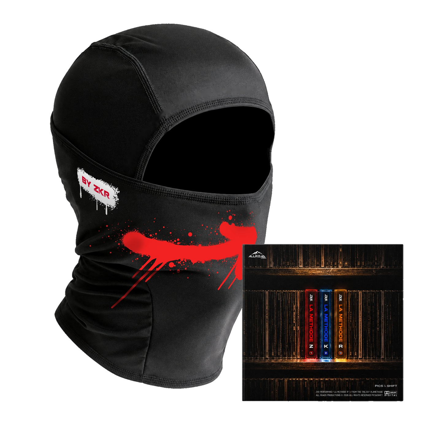 Pack cagoule + CD EP (triple CD)